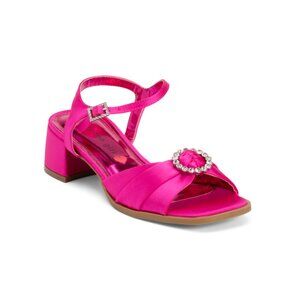 STEVE MADDEN Pink Swing Satin Dress Sandals (Little Kid Big Kid)